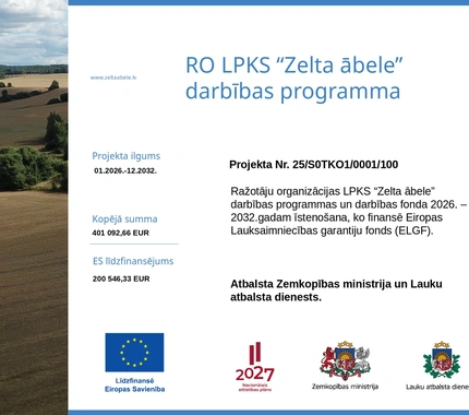 Darbības programma 2026. – 2032.gadam
